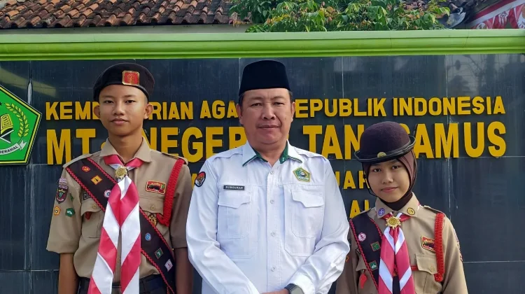 Dua Siswa MTsN 2 Tanggamus Wakili Daerah di Jambore Nasional XII 2026