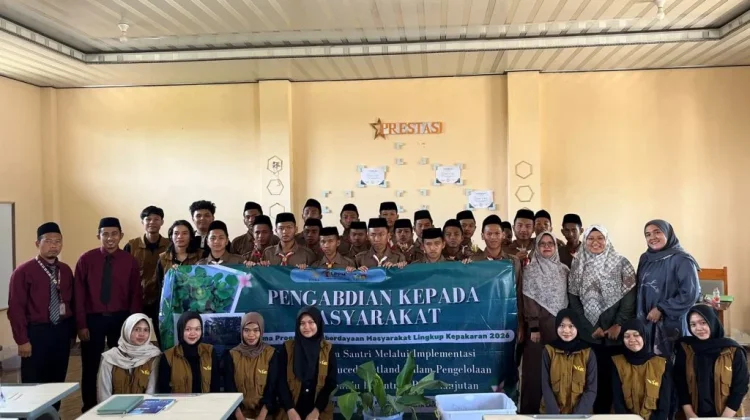 Pesantren Didorong Kelola Limbah Berbasis Alam