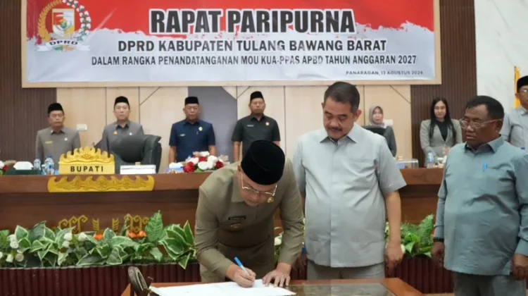 Pemkab dan DPRD Tubaba Sepakati KUA-PPAS APBD 2027