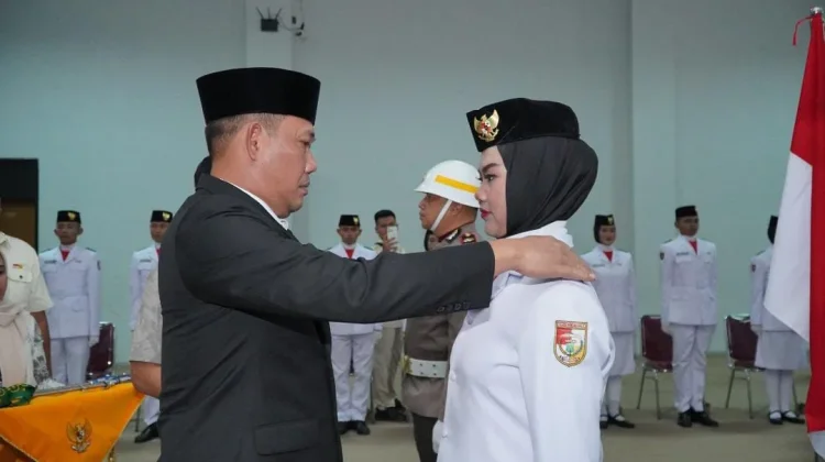 32 Paskibraka Tubaba Dikukuhkan, Siap Bertugas 17 Agustus
