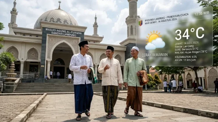 Prakiraan Cuaca Lampung, 14 Agustus 2026: Cerah Berawan