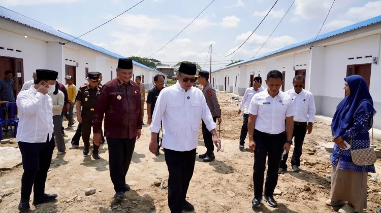 Menteri Nusron Pastikan Huntap Bagi Korban Bencana Aceh Tamiang Siap Digunakan