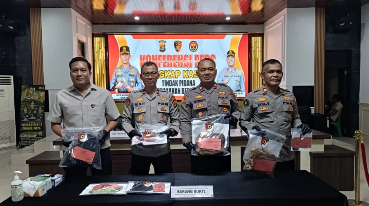 Polisi Sita Senjata Rakitan yang di Gunakan dalam Kasus Pembunuhan Mesuji