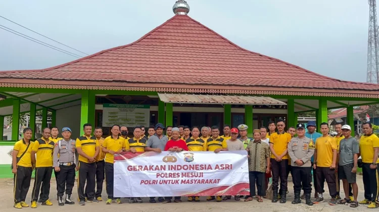 Gerakan Indonesia Asri Bersihkan Fasilitas Publik di Mesuji