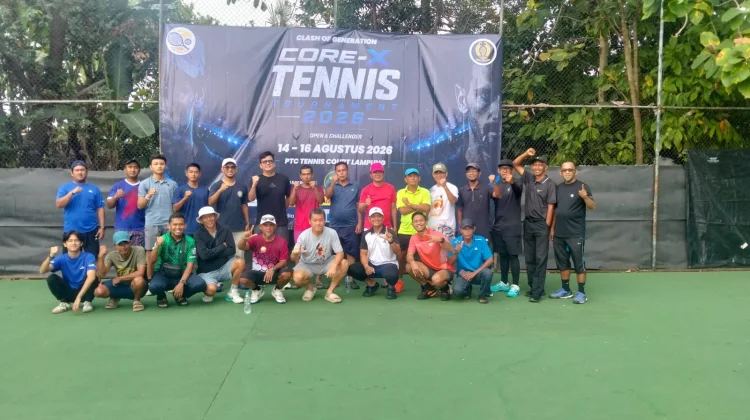 Core-X Tennis Tournament Pererat Silaturahmi Komunitas