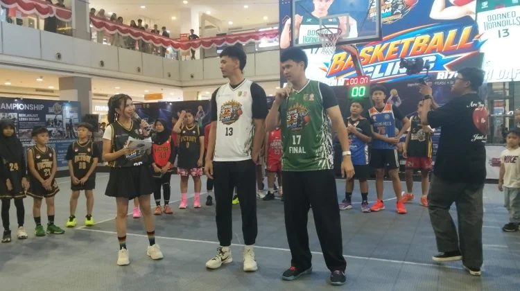 Dua Pemain Bogor Hornbills Motivasi Pebasket Muda Lampung