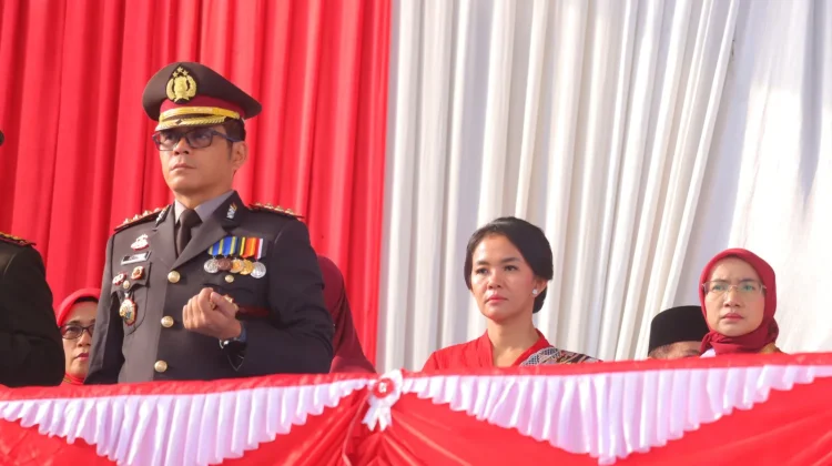 Kapolresta Bandar Lampung Tekankan Kolaborasi Jaga Kamtibmas di Momentum HUT RI