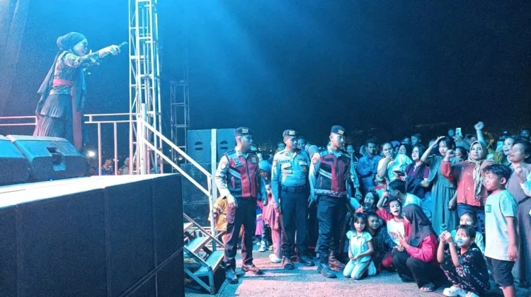 Pengamanan Konser HUT RI di Mesuji Libatkan Sat Samapta