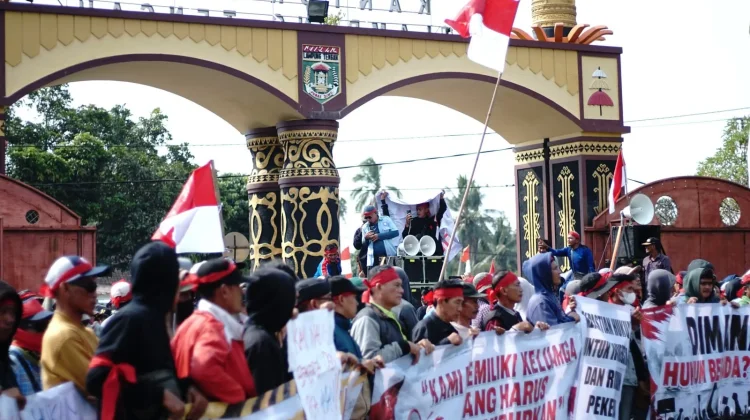 Polres Lampung tengah Siagakan 533 Personel Gabungan Amankan Unjuk Rasa