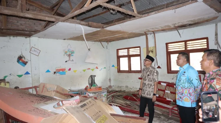 Tinjau SDN 2 Rama Nirwana, Gubernur Lampung Dorong Renovasi Delapan Ruang Kelas