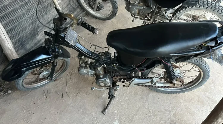 Polisi Sita Motor Hasil Curian Dari Tersangka