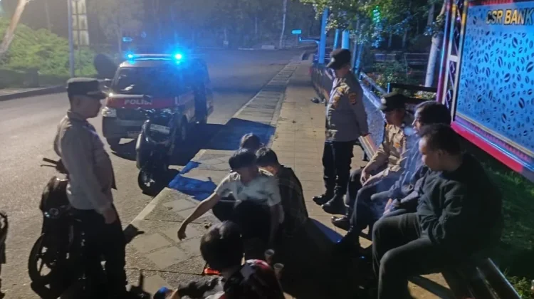 Polres Lampung Barat Intensifkan Patroli Malam Jaga Kamtibmas