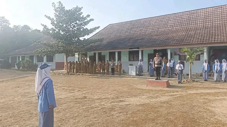 Polres Mesuji Ajak Pelajar Perkuat Cinta Tanah Air