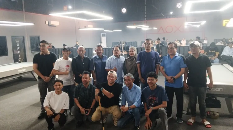 Biliar PWI Lampung Bidik Empat Emas Porwanas 2027