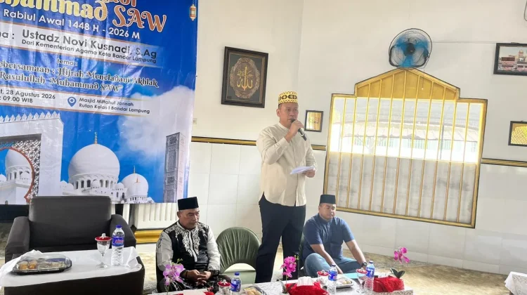 Maulid Nabi, Rutan Bandar Lampung Gelar Tausiyah dan Penguatan Nilai Akhlak