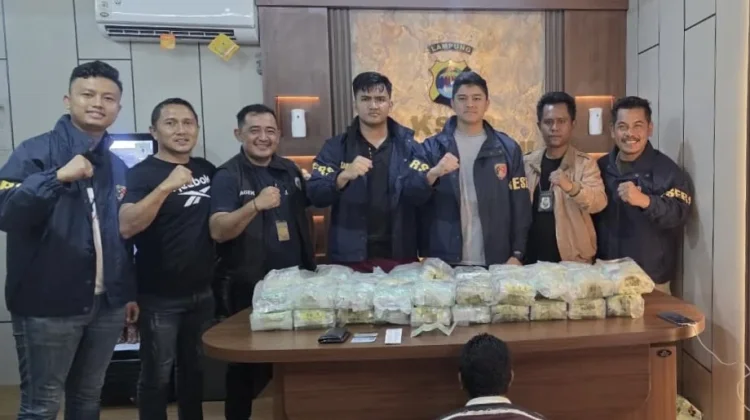Polisi Gagalkan Penyelundupan 40 Paket Sabu di Pelabuhan Bakauheni
