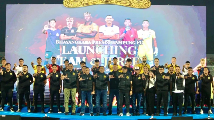 Bhayangkara Presisi Lampung Luncurkan Jersey Berbudaya