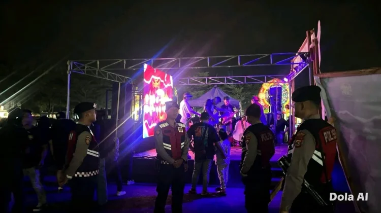 Polisi Kawal Pentas Budaya di Mesuji agar Berlangsung Aman