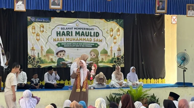 SLBN PKK Lampung Tanamkan Akhlak Rasulullah lewat Maulid Nabi