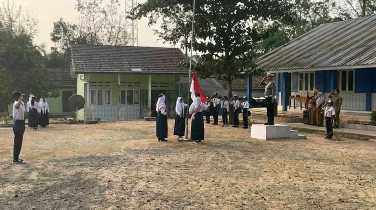 Polres Mesuji Tanamkan Kesadaran Hukum sejak Sekolah