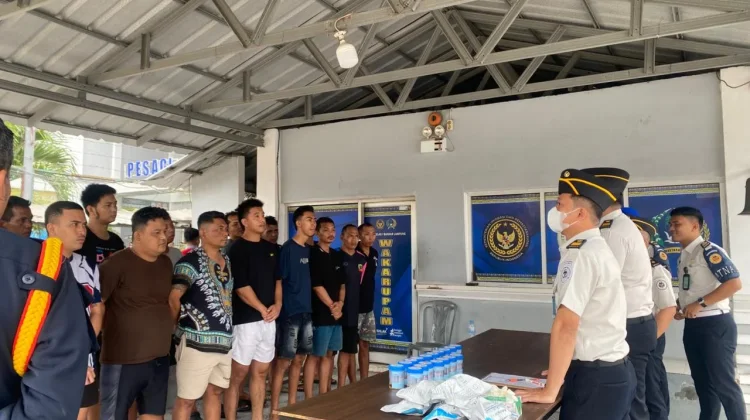 Rutan Bandar Lampung Gelar Tes Urine Warga Binaan