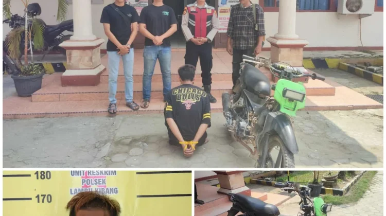 Polsek Lambu Kibang Ungkap Kasus Penggelapan Motor Korban