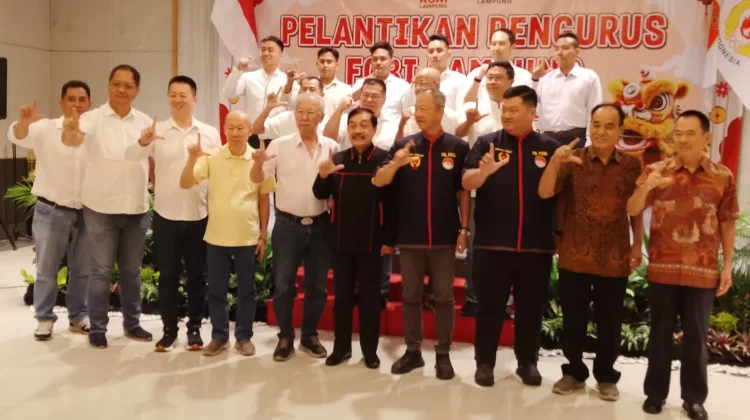 Pelantikan Pengurus FOBI Lampung Dorong Kebangkitan Prestasi Barongsai