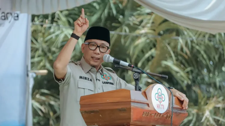 Gubernur Mirza Dorong HKTI Lampung Selatan Tingkatkan Produktivitas Petani