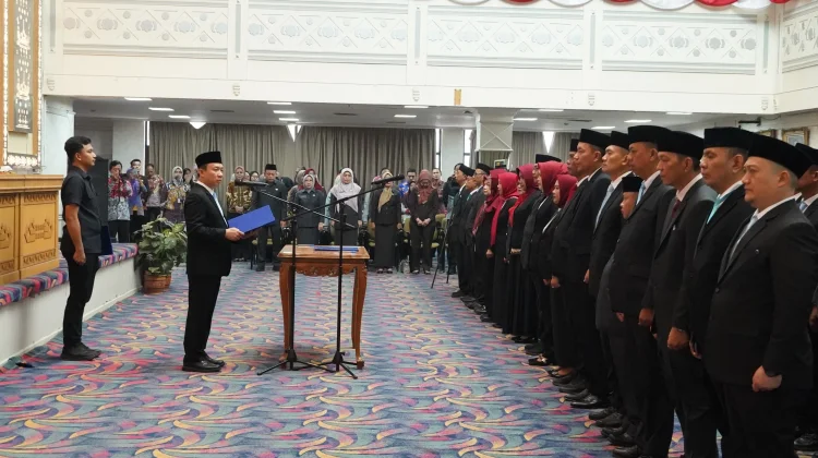 Pemprov Lampung Dorong Pejabat Baru Perkuat Pelayanan Publik