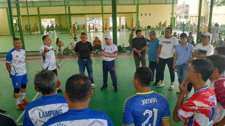 Futsal PWI Lampung Matangkan Persiapan Porwanas 2027