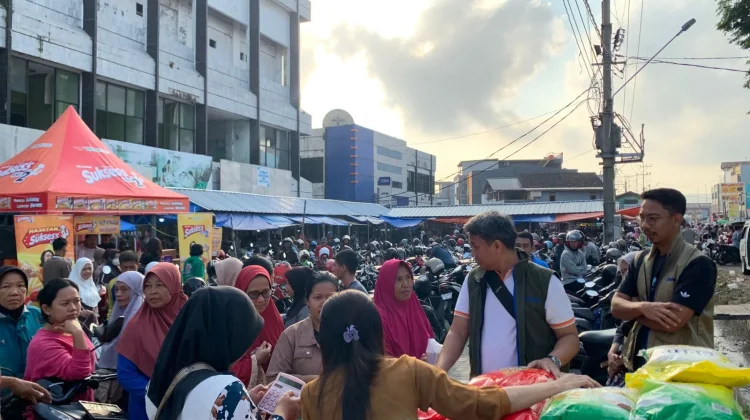 BULOG Lampung Monitoring Pasar, Pastikan Stok dan Harga Beras Terkendali