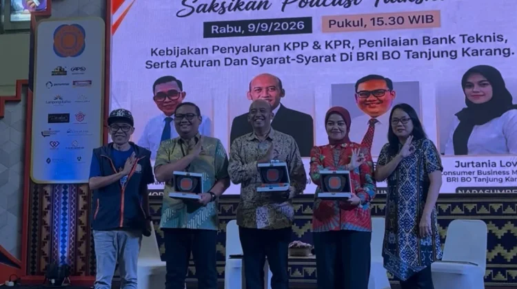 BRI Tanjung Karang Targetkan KPR Subsidi selesai Tiga Hari