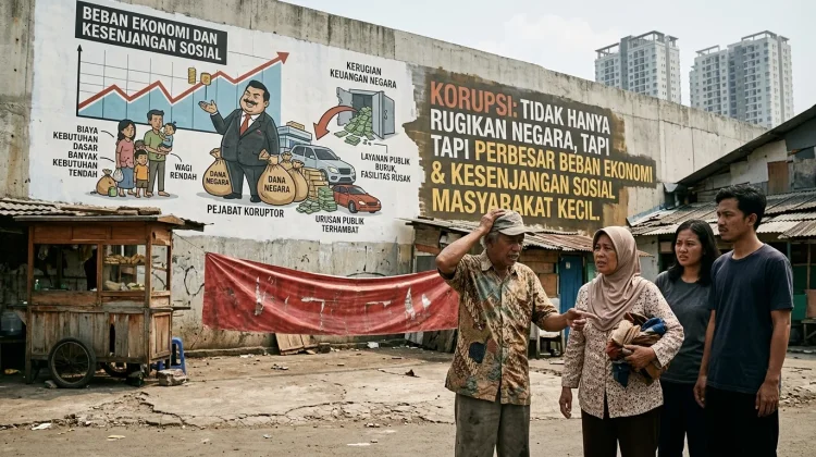 Korupsi Perlebar Beban Masyarakat Kecil