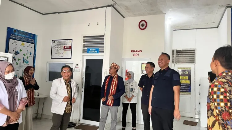 Klinik Pratama Rutan Bandar Lampung Jalani Akreditasi