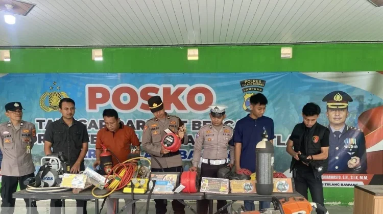 Polres Tulang Bawang Siagakan Tim Tanggap Darurat Bencana