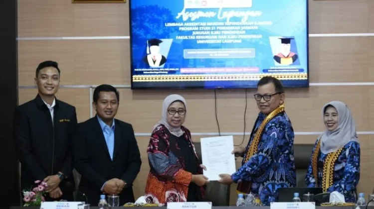 Prodi Pendidikan Jasmani FKIP Unila Raih Akreditasi Unggul