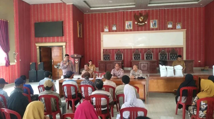 Sat Binmas Mesuji Fokus Cegah Narkoba dan Karhutla