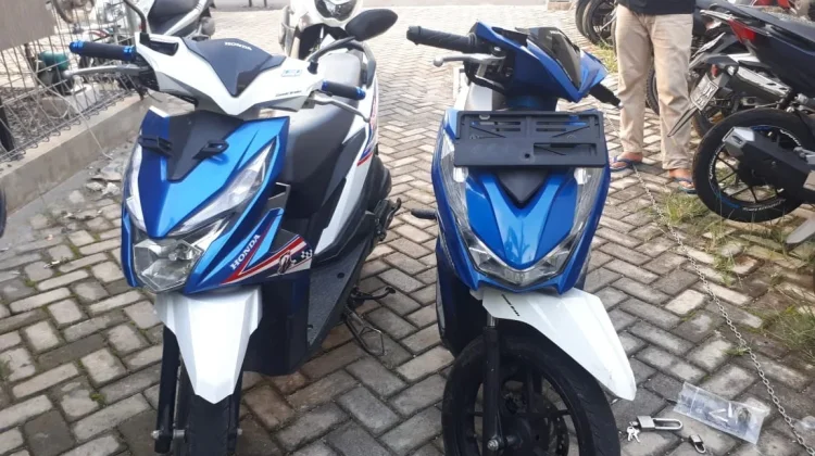 Polres Lampung Selatan Tangkap Dua Pelaku Kasus Pencurian Motor