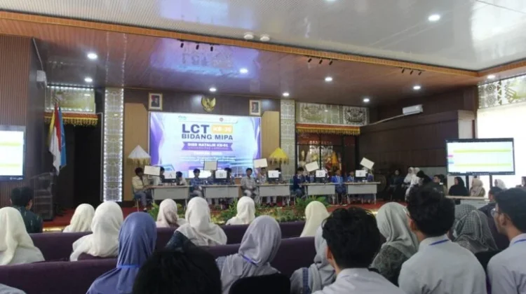 Ratusan Pelajar Lampung Ikuti LCT MIPA Ke-39 di Unila