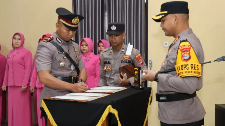 Berbekal Segudang Pengalaman, Iptu Adi Wibowo Jabat Kasat Lantas Polres Pringsewu