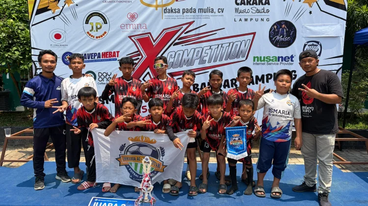 MI Ismaria Al-Quraniyyah Raih Juara Dua Mini Soccer X Competition
