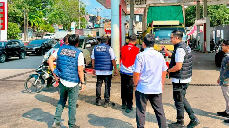 Pertamina Patra Niaga Sidak Tiga SPBU di Bandar Lampung