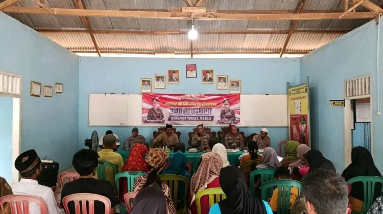 Jumat Curhat Mesuji Ajak Warga Waspadai Kejahatan C3