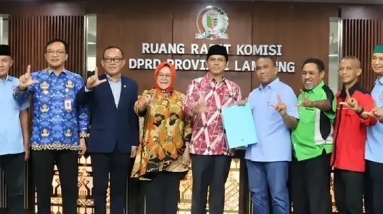 DPRD Lampung Terima Aspirasi Buruh soal RUU Perlindungan Ketenagakerjaan