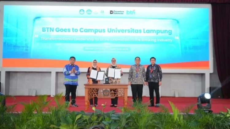 Unila dan BTN Perkuat Kolaborasi untuk Dorong Inovasi Mahasiswa
