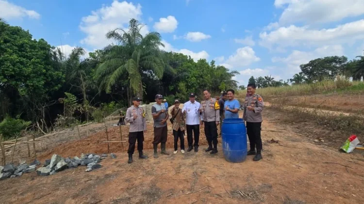 Bedah Rumah Polres Lampung Utara Mulai Direalisasikan