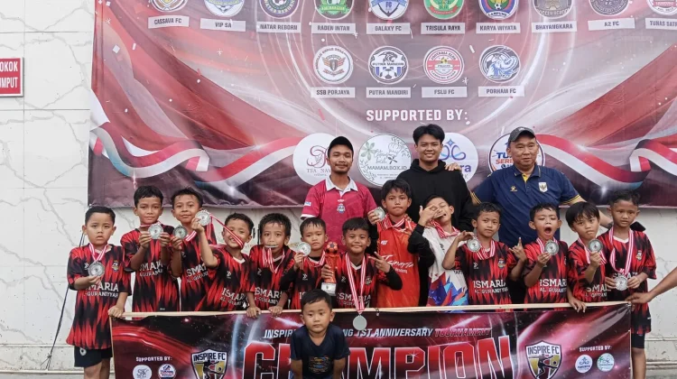 Ismaria Putra Lampung Juara Ketiga U9 Anniversary 1 Inspire FC