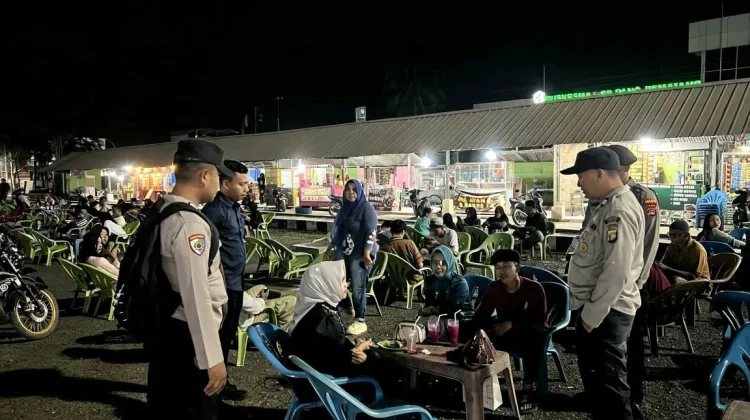 Polres Mesuji Gelar Patroli Malam Mesuji Fokus Cegah Kejahatan Jalanan