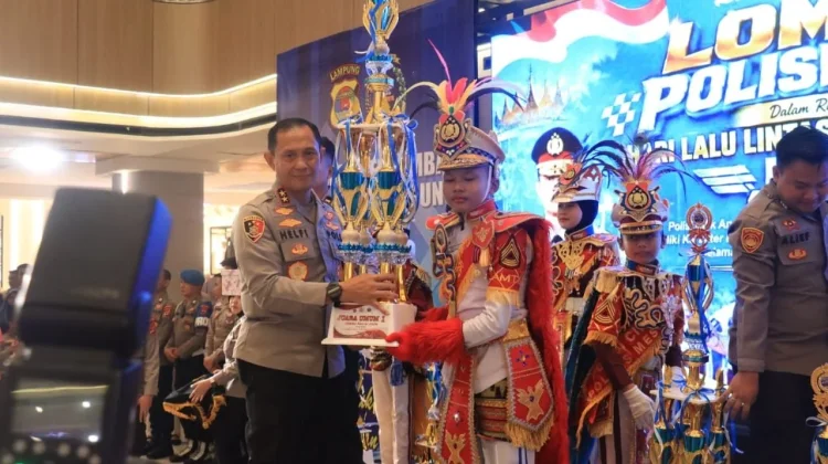 Polisi Cilik Lampung Timur Pertahankan Juara Umum Enam Kali