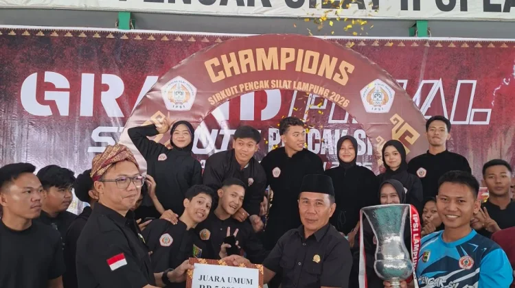 IPSI Pesawaran Sabet Juara Umum Sirkuit Pencak Silat